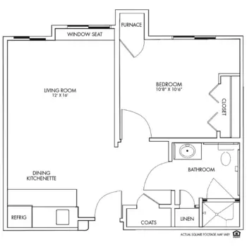 Floorplan of Orchard Gardens Assisted Living, Assisted Living, Valley, NE 4