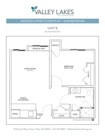 Floorplan of Orchard Gardens Assisted Living, Assisted Living, Valley, NE 5