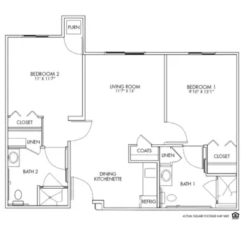 Floorplan of Orchard Gardens Assisted Living, Assisted Living, Valley, NE 7