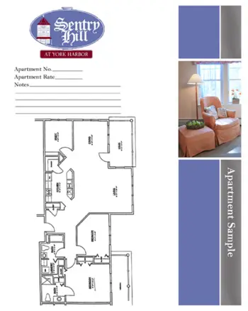 Floorplan of Sentry Hill at York Harbor, Assisted Living, Memory Care, York, ME 1