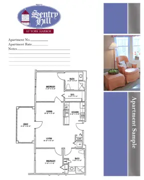 Floorplan of Sentry Hill at York Harbor, Assisted Living, Memory Care, York, ME 3