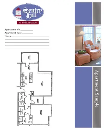Floorplan of Sentry Hill at York Harbor, Assisted Living, Memory Care, York, ME 5