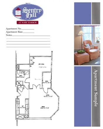Floorplan of Sentry Hill at York Harbor, Assisted Living, Memory Care, York, ME 7