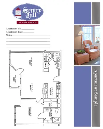 Floorplan of Sentry Hill at York Harbor, Assisted Living, Memory Care, York, ME 9