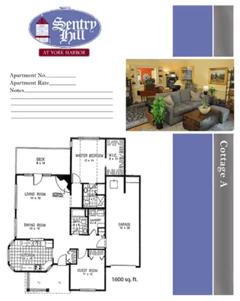 Floorplan of Sentry Hill at York Harbor, Assisted Living, Memory Care, York, ME 10