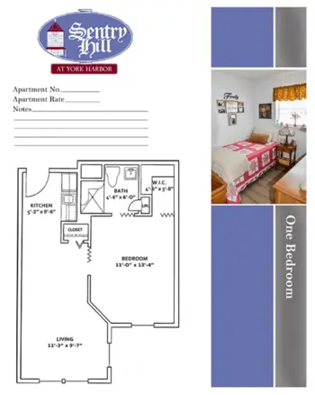 Floorplan of Sentry Hill at York Harbor, Assisted Living, Memory Care, York, ME 14