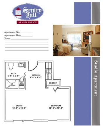 Floorplan of Sentry Hill at York Harbor, Assisted Living, Memory Care, York, ME 15