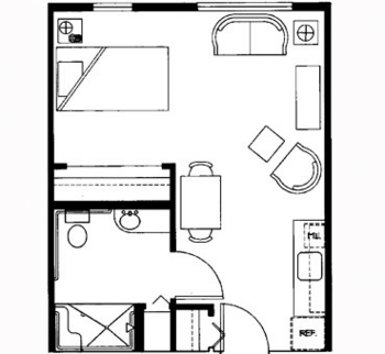 Floorplan of Stafford Suites in Port Orchard, Assisted Living, Port Orchard, WA 2