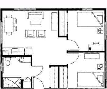 Floorplan of Stafford Suites in Port Orchard, Assisted Living, Port Orchard, WA 4