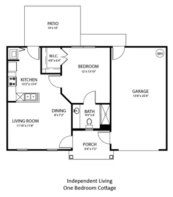 Floorplan of Summit Place, Assisted Living, Memory Care, Anderson, SC 1