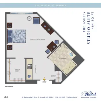 Floorplan of The Bristal at Armonk, Assisted Living, Armonk, NY 4