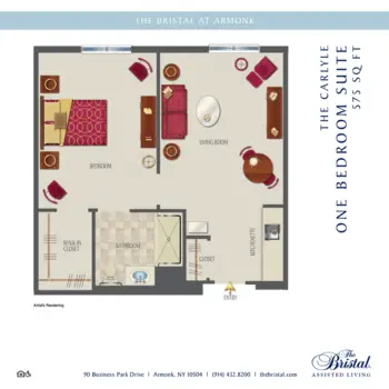 Floorplan of The Bristal at Armonk, Assisted Living, Armonk, NY 6