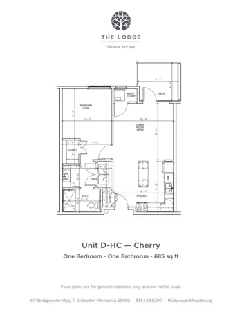 Floorplan of The Lodge, Assisted Living, Memory Care, Stillwater, MN 5