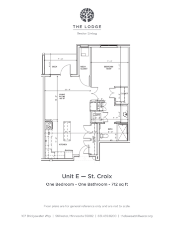 Floorplan of The Lodge, Assisted Living, Memory Care, Stillwater, MN 6