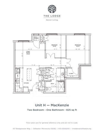 Floorplan of The Lodge, Assisted Living, Memory Care, Stillwater, MN 9