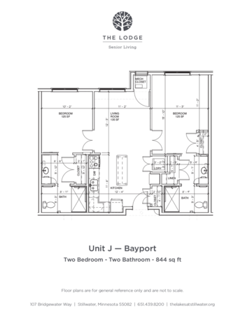 Floorplan of The Lodge, Assisted Living, Memory Care, Stillwater, MN 10