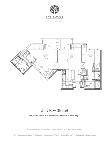 Floorplan of The Lodge, Assisted Living, Memory Care, Stillwater, MN 11