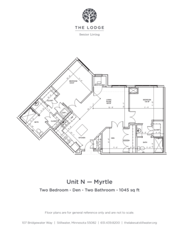 Floorplan of The Lodge, Assisted Living, Memory Care, Stillwater, MN 14