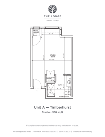 Floorplan of The Lodge, Assisted Living, Memory Care, Stillwater, MN 15