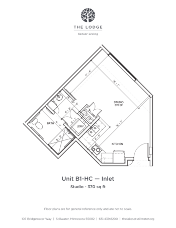 Floorplan of The Lodge, Assisted Living, Memory Care, Stillwater, MN 18
