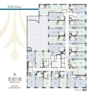 Floorplan of 305 West End Assisted Living, Assisted Living, New York, NY 1
