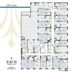 Floorplan of 305 West End Assisted Living, Assisted Living, New York, NY 3