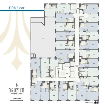 Floorplan of 305 West End Assisted Living, Assisted Living, New York, NY 4