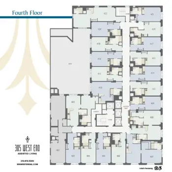 Floorplan of 305 West End Assisted Living, Assisted Living, New York, NY 6