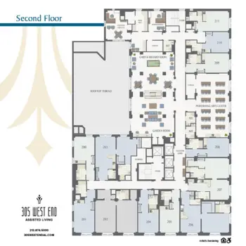Floorplan of 305 West End Assisted Living, Assisted Living, New York, NY 8