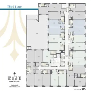 Floorplan of 305 West End Assisted Living, Assisted Living, New York, NY 9