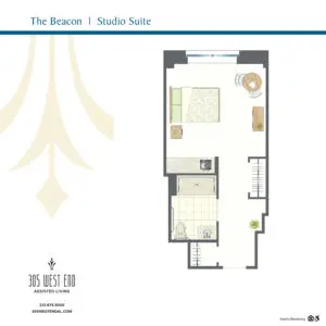 Floorplan of 305 West End Assisted Living, Assisted Living, New York, NY 11