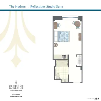 Floorplan of 305 West End Assisted Living, Assisted Living, New York, NY 15