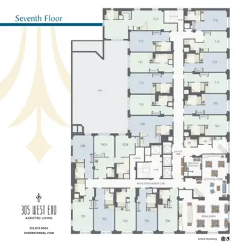 Floorplan of 305 West End Assisted Living, Assisted Living, New York, NY 18