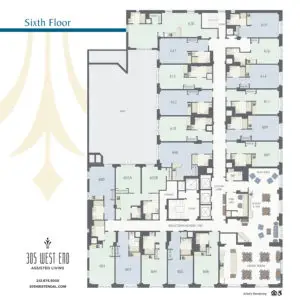 Floorplan of 305 West End Assisted Living, Assisted Living, New York, NY 19