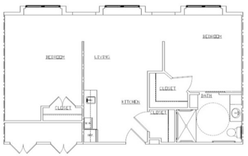 Floorplan of Colwich Gardens Assisted Living, Assisted Living, Colwich, KS 2