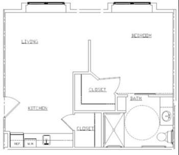 Floorplan of Colwich Gardens Assisted Living, Assisted Living, Colwich, KS 3