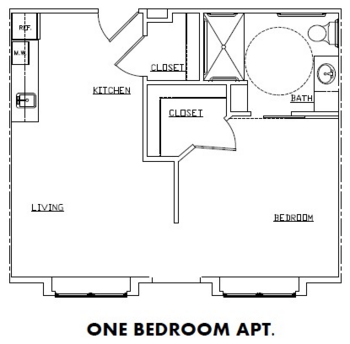 Floorplan of Colwich Gardens Assisted Living, Assisted Living, Colwich, KS 5
