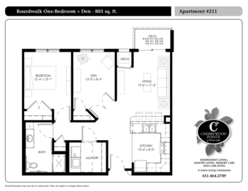 Floorplan of Forest Lake, Assisted Living, Memory Care, Forest Lake, MN 5