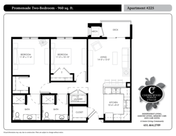 Floorplan of Forest Lake, Assisted Living, Memory Care, Forest Lake, MN 7
