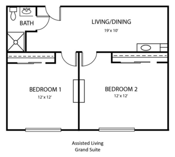 Floorplan of Greenville Place, Assisted Living, Memory Care, Greenville, SC 1