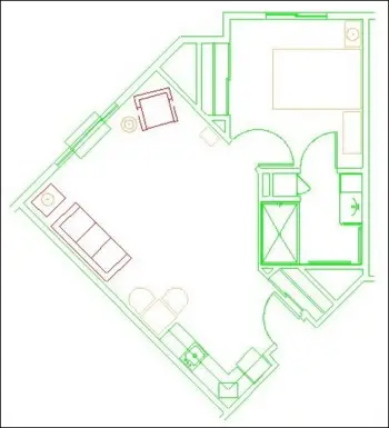 Floorplan of Milton Senior Living, Assisted Living, Milton, WI 2