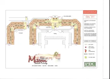 Floorplan of Milton Senior Living, Assisted Living, Milton, WI 4