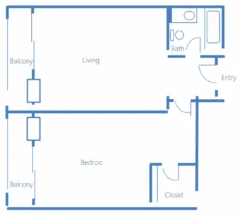 Floorplan of Overlake Terrace, Assisted Living, Redmond, WA 1