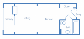 Floorplan of Overlake Terrace, Assisted Living, Redmond, WA 2