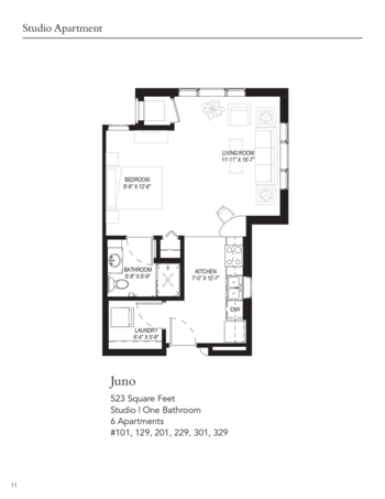 Floorplan of The Waters of Highland Park, Assisted Living, Memory Care, Saint Paul, MN 2