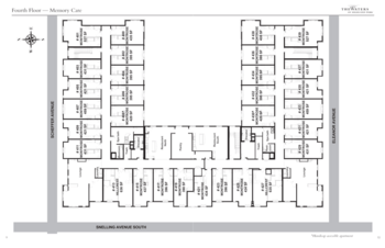 Floorplan of The Waters of Highland Park, Assisted Living, Memory Care, Saint Paul, MN 11