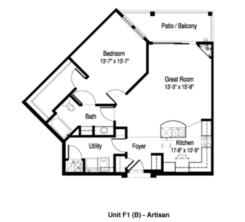Floorplan of Forest Ridge, Assisted Living, Hales Corners, WI 5
