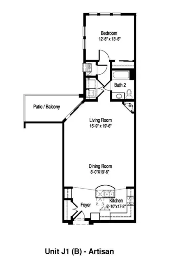 Floorplan of Forest Ridge, Assisted Living, Hales Corners, WI 7