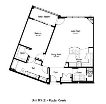 Floorplan of Forest Ridge, Assisted Living, Hales Corners, WI 18