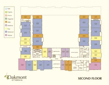 Floorplan of Oakmont of Valencia, Assisted Living, Valencia, CA 10